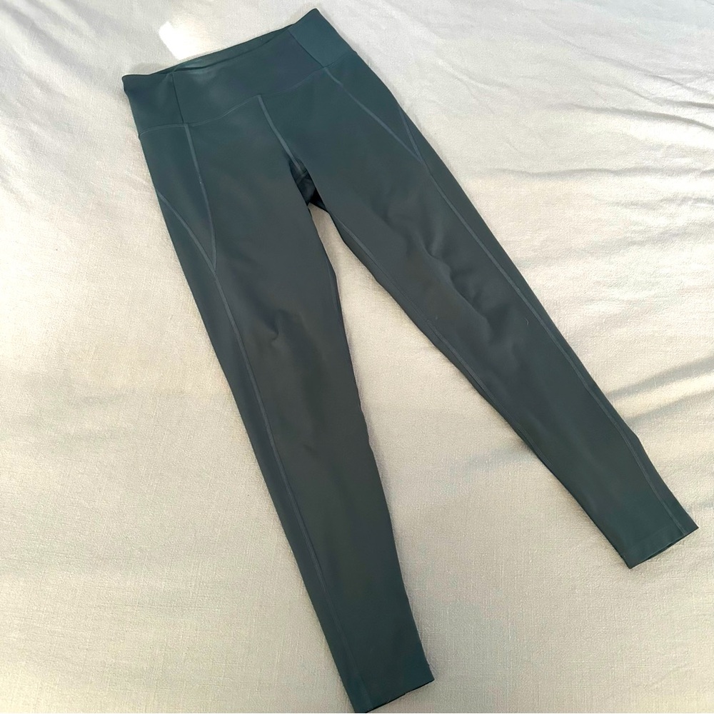 Girlfriend collective moss High-Waisted Leggings - medium